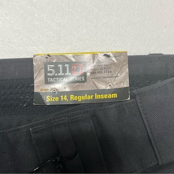 5.11 Tactical | NWT Women’s Tactical Series Fade & Stain Resistant Black Pants - Picture 5 of 8